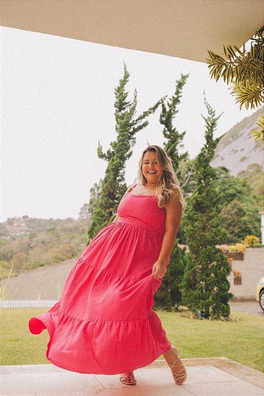 Vestido Maju Rosa