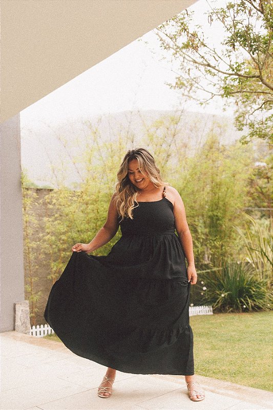 Vestido Maju Preto