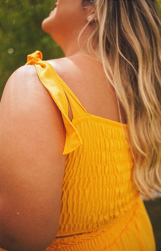 Cropped Jéssica Amarelo